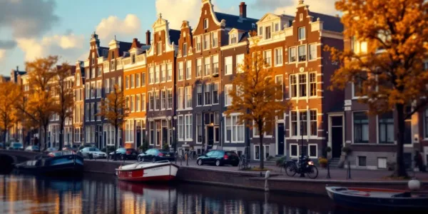 Filming in Amsterdam