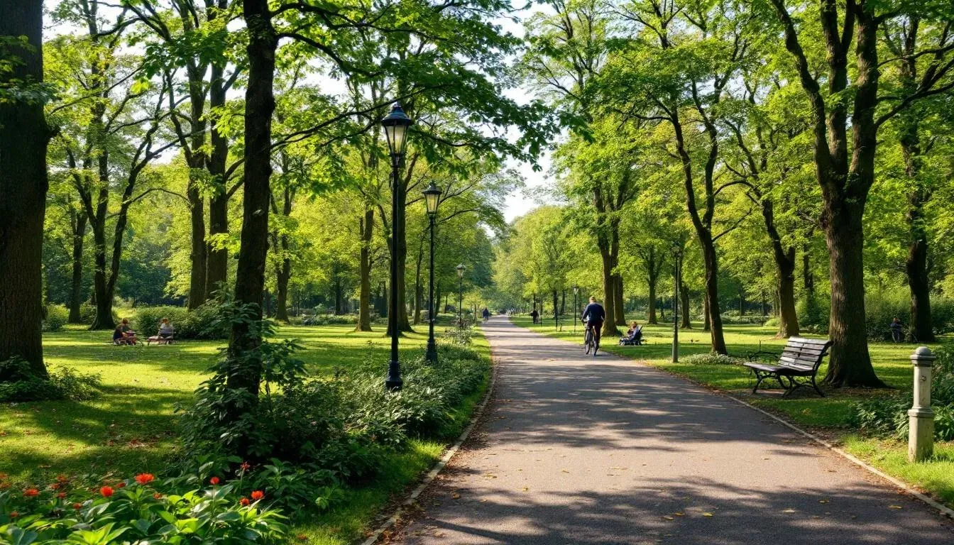 Vondelpark - filming location in Netherlands