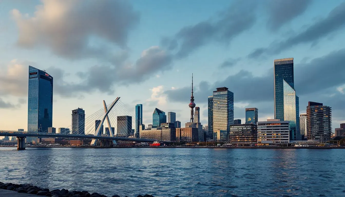Rotterdam Skyline - filming location in Netherlands
