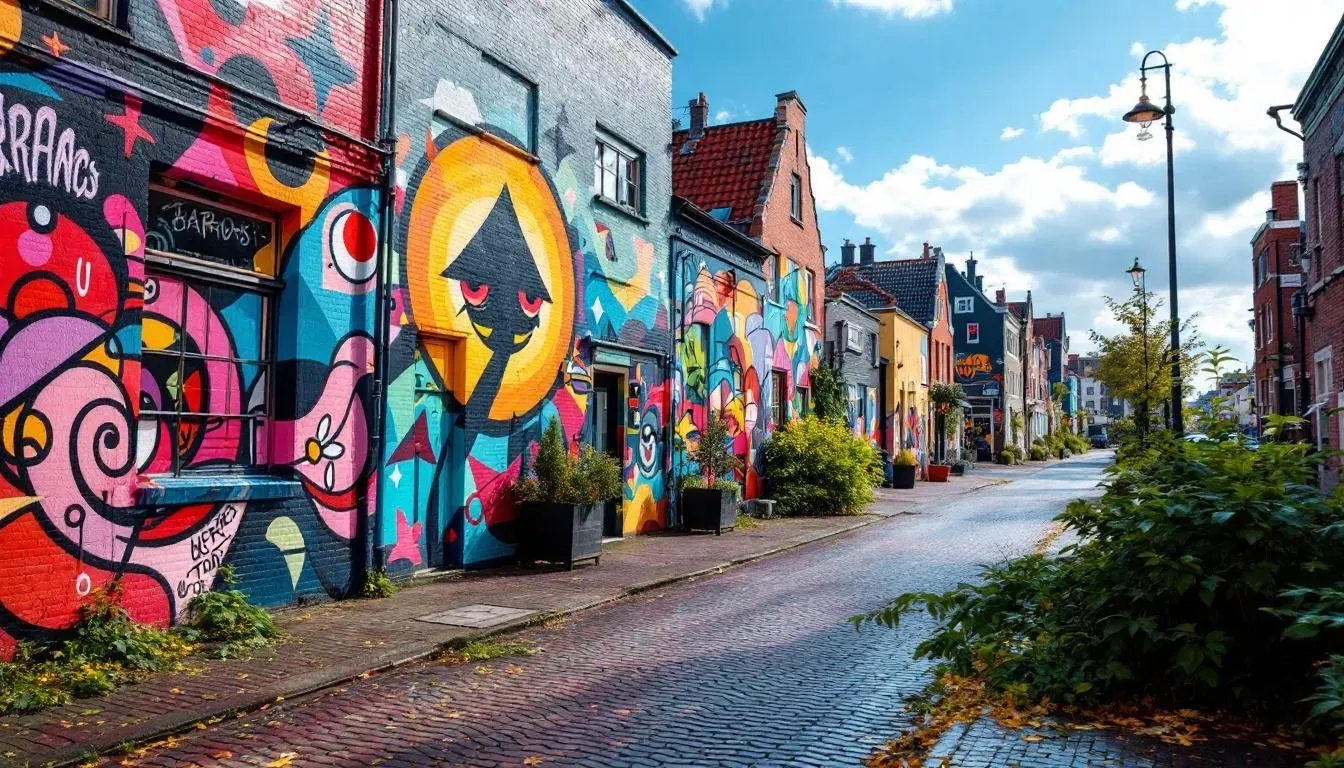 Rotterdam Street Art - filming location in Netherlands
